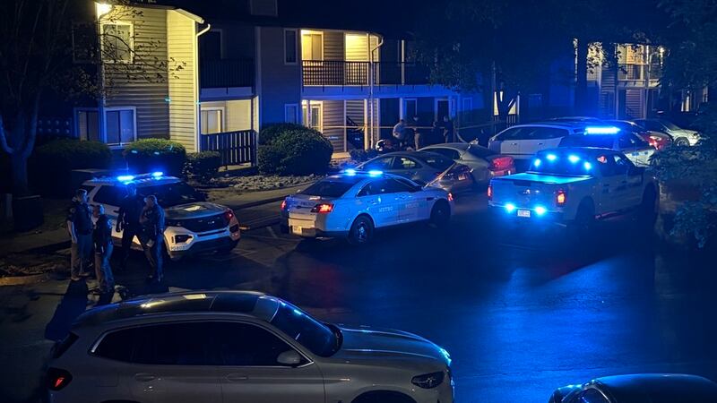A man was shot dead in front of his family inside an apartment in Antioch, Tennessee.
