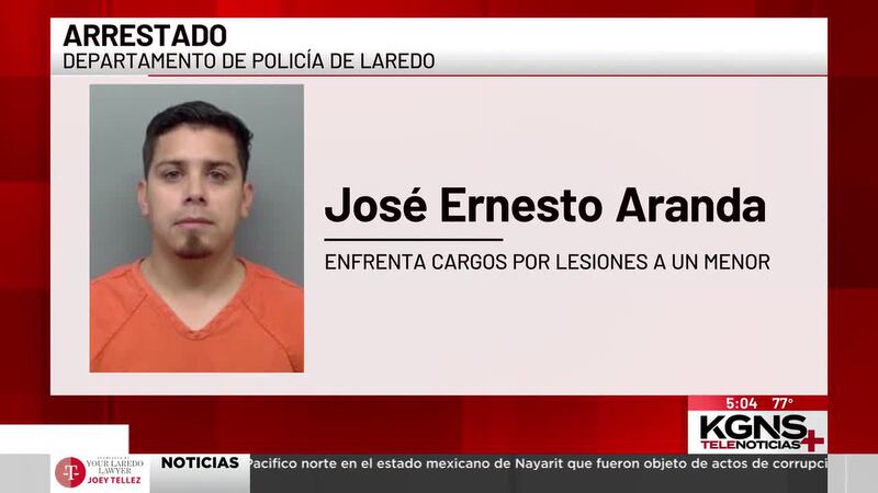 Arrestan a hombre por presuntamente golpear a su hijo