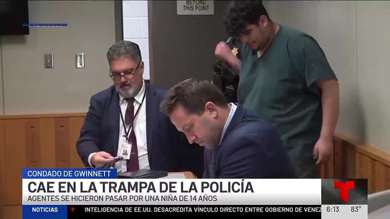 El sospechoso viajó desde Gainesville hasta Duluth para encontrarse con la supuesta...